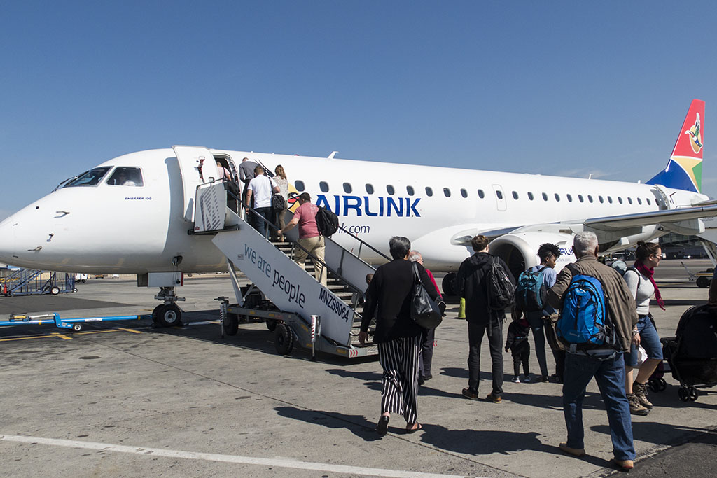 Airlink Aircraft on St Helena Island