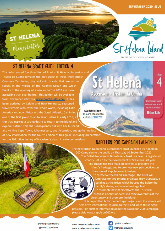 St Helena Newsletter Sep